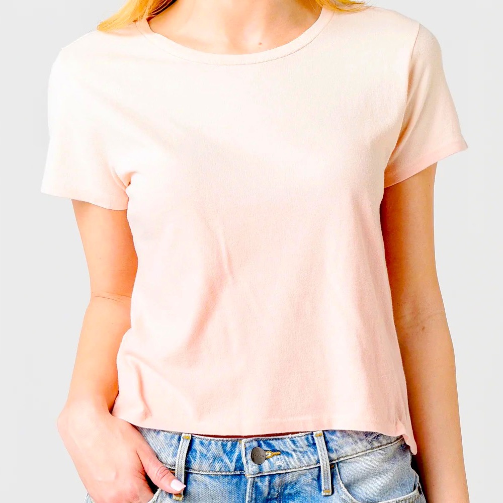 Agolde Linda boxy t shirt size xs